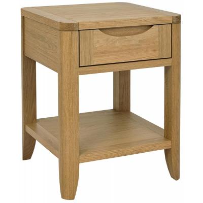 Valais Oak Lamp Table